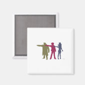 Ace Attorney Investigations Collectie Triple Obje Magneet (Voorkant / Achterkant)