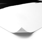 Ace Black en White Poster (Hoek)