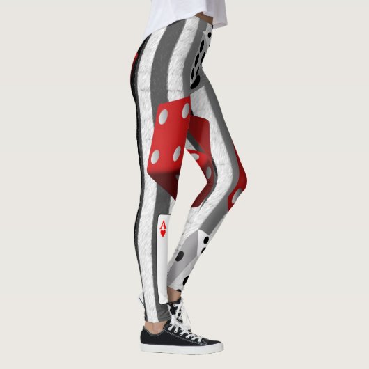 Ace Cards Leggings Lang (Rechts)