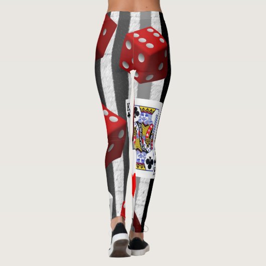 Ace Cards Leggings Lang (Achterkant)