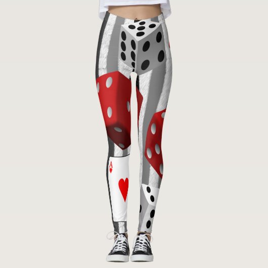 Ace Cards Leggings Lang (Voorkant)