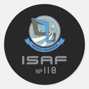 Ace Combat 04 Mobius Squadron Ronde Sticker