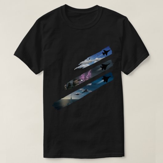 Ace Combat Ace Combat 7_ Three Strikes_ T-shirt (Design voorkant)
