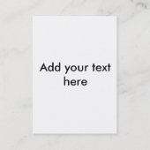 Ace Company Visitekaartje (Achterkant)