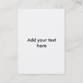 Ace Company Visitekaartje (Achterkant)