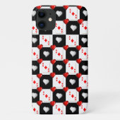 Ace Diamonds Iphone Case (Achterkant)