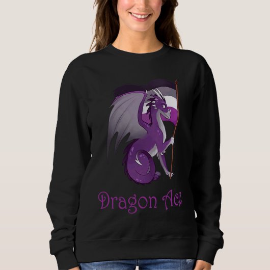 ACE Dragon  Asexual LGBT Dragon Trui (Voorkant)