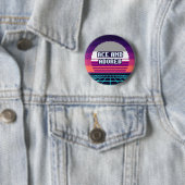 Ace en aanbeden Pride Pixel Knop Ronde Button 5,7 Cm (In situ)