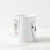 Ace en Jack Poker Cards Koffiemok (Center)