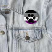 Ace furry ronde button 5,7 cm (In situ)