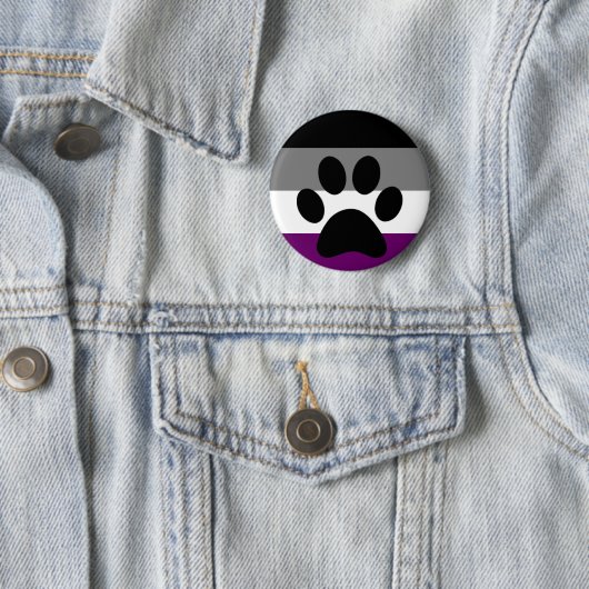 Ace furry ronde button 5,7 cm (In situ)