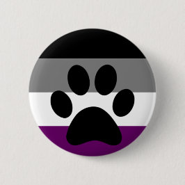 Ace furry ronde button 5,7 cm