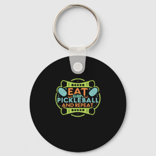 Ace het Hof met Pickleball Sleutelhanger