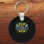 Ace het Hof met Pickleball Sleutelhanger (Voorkant)