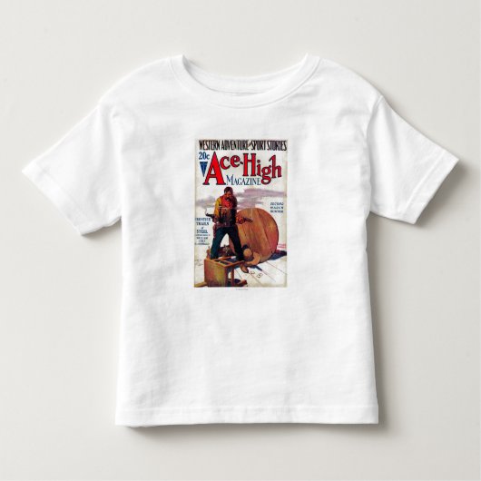 Ace High Magazine Hoesje 2 Kinder Shirts (Voorkant)