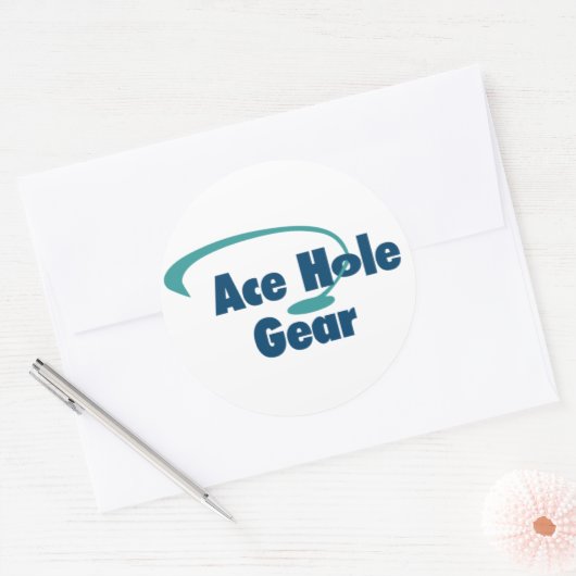 Ace Hole Gear Sticker (Envelop)