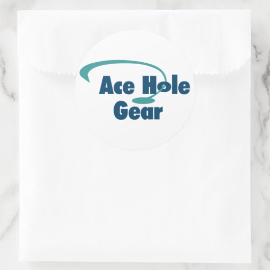 Ace Hole Gear Sticker