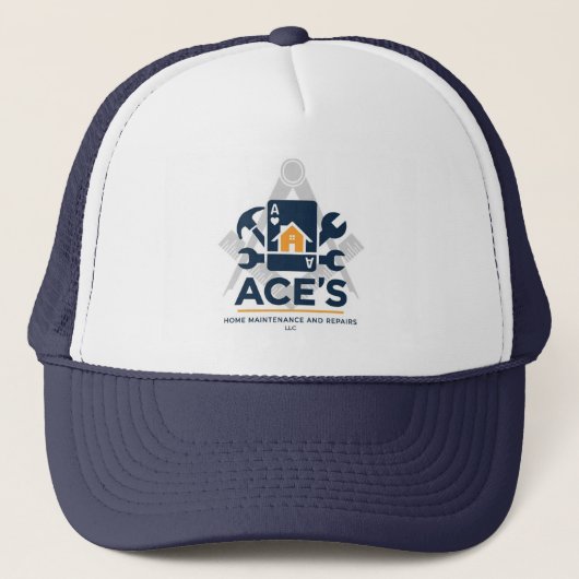 Ace Home Onderhoud en Reparaties Hoed Trucker Pet (Voorkant)