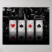 "Ace in Hand"-posters Poster (Voorkant)