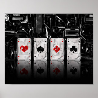 "Ace in Hand"-posters Poster