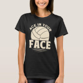 Ace in je facevolleybal t-shirt (Voorkant)