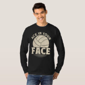 Ace in je facevolleybal t-shirt (Voorkant volledig)