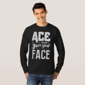 Ace in je facevolleybal t-shirt (Voorkant volledig)