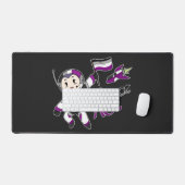 Ace in Space (Aseksuele Pride) Bureaumat (Keyboard & Muis)