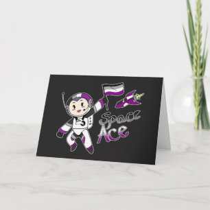 Ace in Space (Aseksuele Pride) Kaart