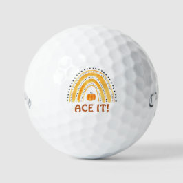 "ACE IT!" Gepersonaliseerd golfbal Golfballen