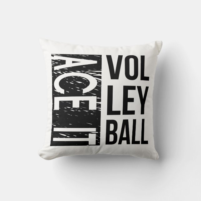 Ace It Volleybal Kussen (Voorkant)