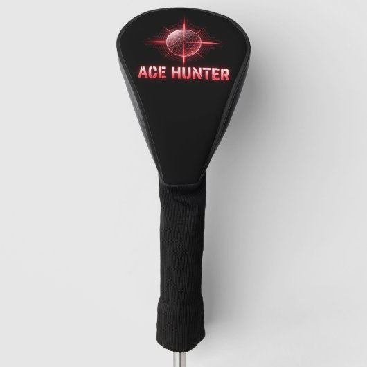 Ace Jager Golfheadcover (Voorkant)