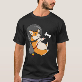 ace Jetpack Corgi T-shirt