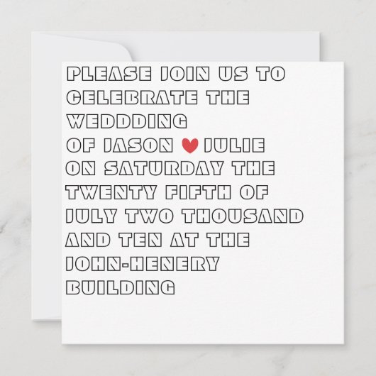 Ace Kaart (Voorkant)