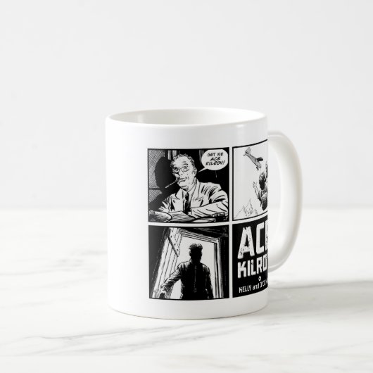 Ace Kilroy Vier Panel Mok (Voorkant rechts)