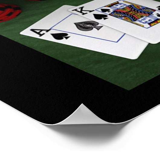 Ace King Geschikt - Big Slick Poster (Hoek)