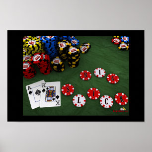 Ace King Geschikt - Big Slick Poster