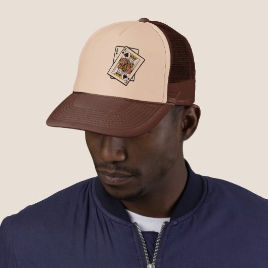 Ace & King of Spades 21st Birthday Trucker Pet (In situ)