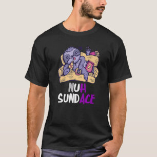 Ace No Sunday Gothic Lazy Sloth Asexuality LGBQA A T-shirt