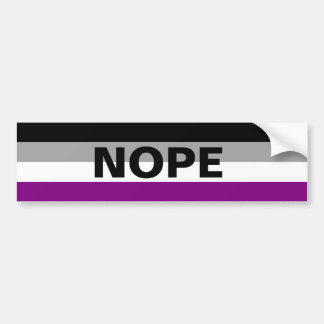 Ace "NOPE" Bumpersticker