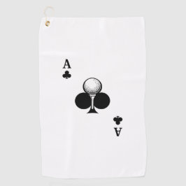 Ace of Clubs Golfhanddoek