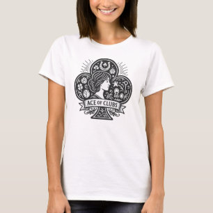 Ace of Clubs - Lady Luck Cameo T-shirt