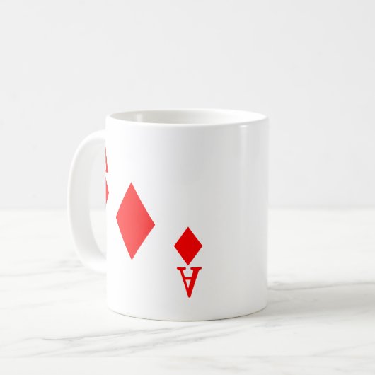 Ace of Diamonds Koffiemok (Voorkant links)