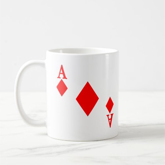 Ace of Diamonds Koffiemok (Links)