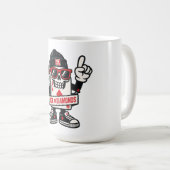 Ace of Diamonds Street Mascot - High-Roller Editio Koffiemok (Voorkant rechts)