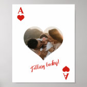 Ace of Hearts Foto Poster (Voorkant)