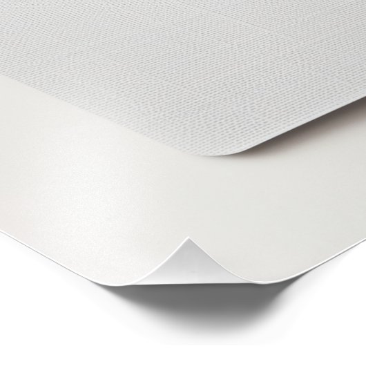 Ace of Hearts Kaart - Initialen Poster (Hoek)