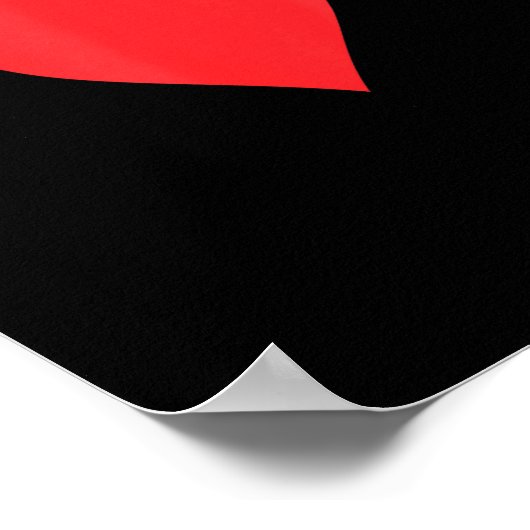 Ace Of Hearts _ Royal Flush Group Costume Playing Poster (Hoek)