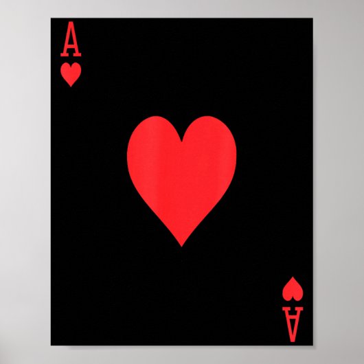 Ace Of Hearts _ Royal Flush Group Costume Playing  Poster (Voorkant)