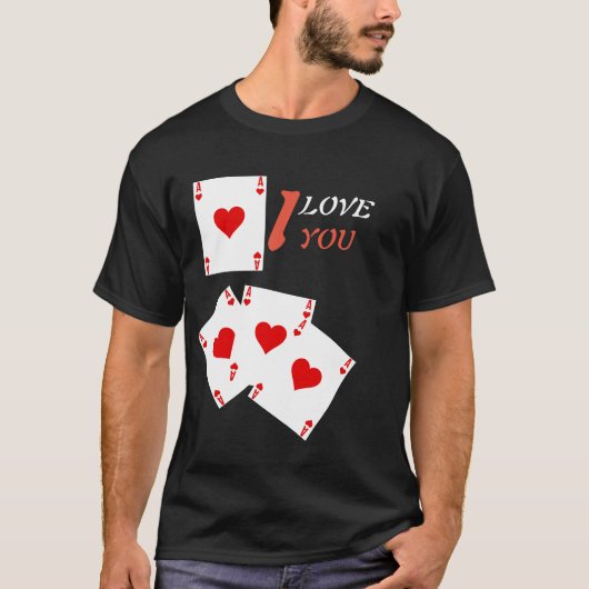 Ace of Hearts - T-Shirt (Voorkant)